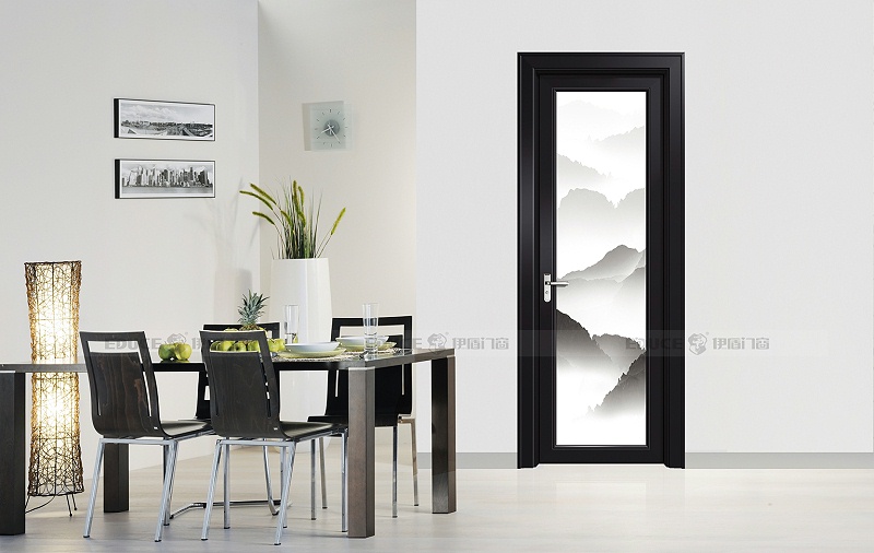 侯爵平開(kāi)門(mén) 瓷泳黑