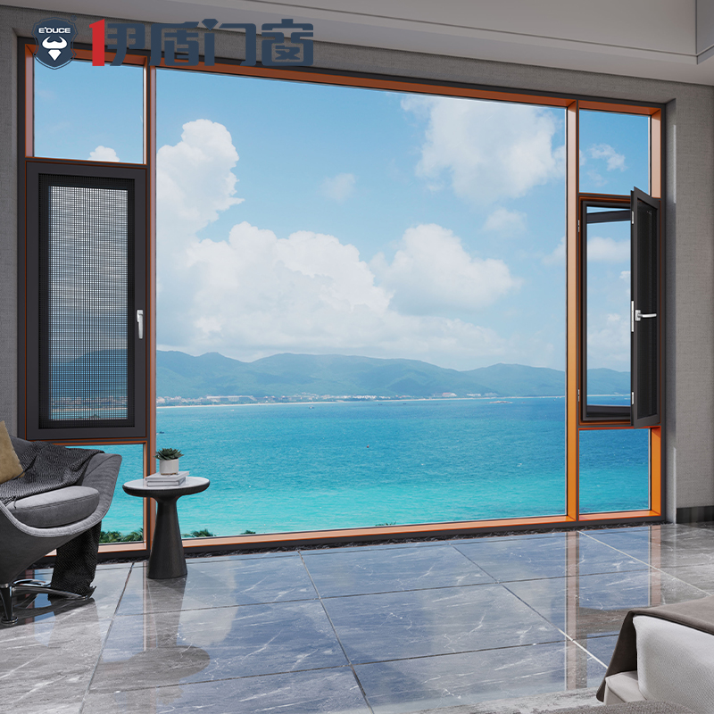 天空之境,斷橋窗,隔音窗,系統窗,伊盾安全門窗定制門窗